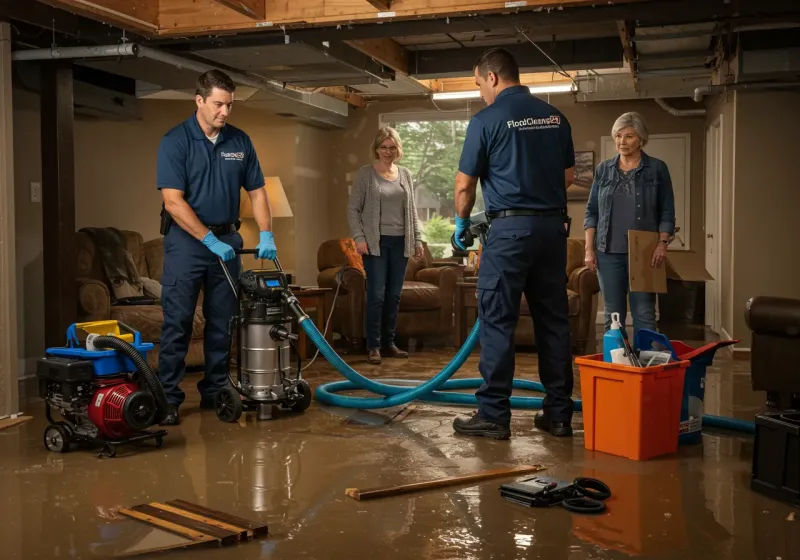 Basement Water Extraction and Removal Techniques process in Guin, AL