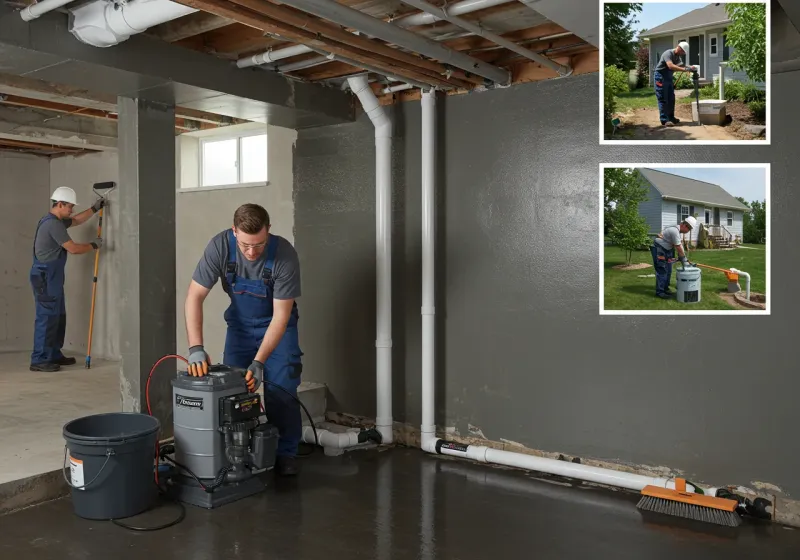 Basement Waterproofing and Flood Prevention process in Guin, AL